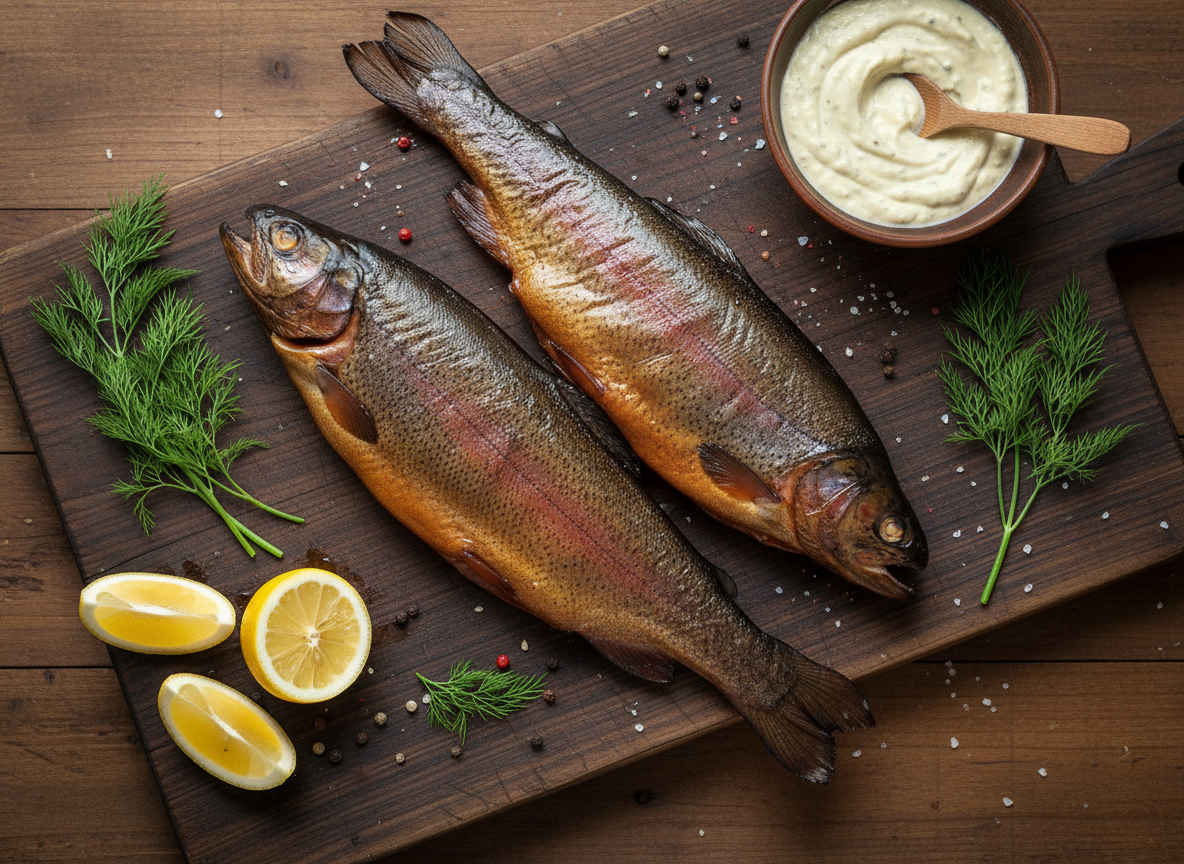 Geräucherte Lachsforelle – Feine Fischspezialität mit mildem Rauchgeschmack