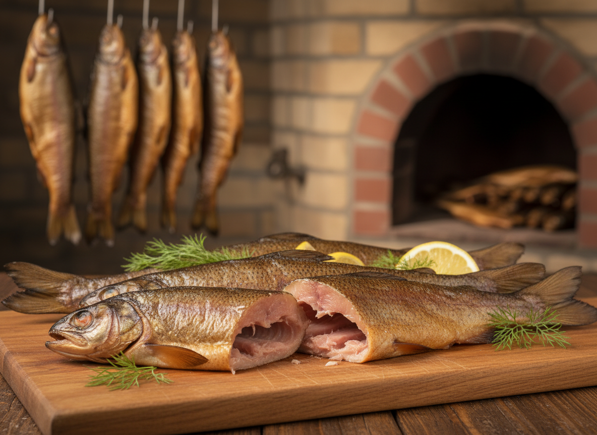 Räucherforelle – Heißgeräucherte Forelle